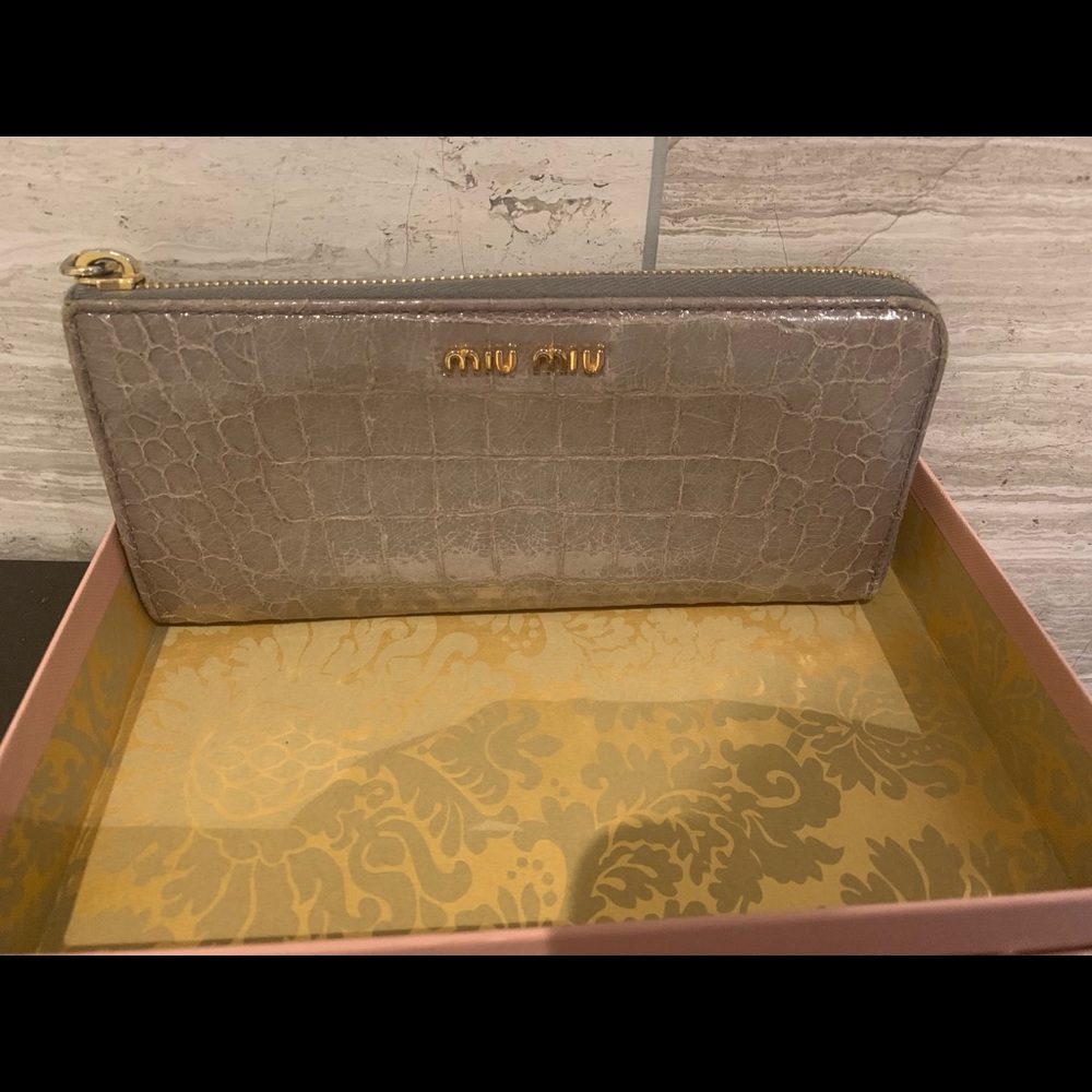Authentic Miu Miu wallet